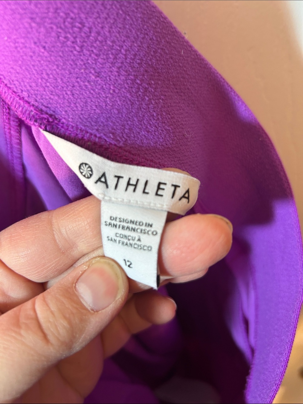 ATHLETA VIENNA SLIM PANT IN JAZZY PURPLE - Picture 7 of 12